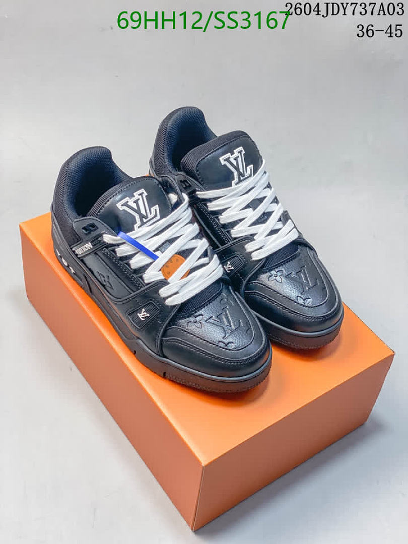 Luxury Shoes-LV Code: SS3167 $: 89.7USD