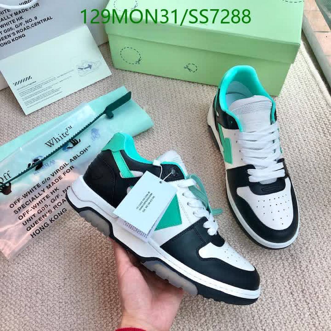 Luxury Shoes-Off-White Code: SS7288 $: 167.7USD