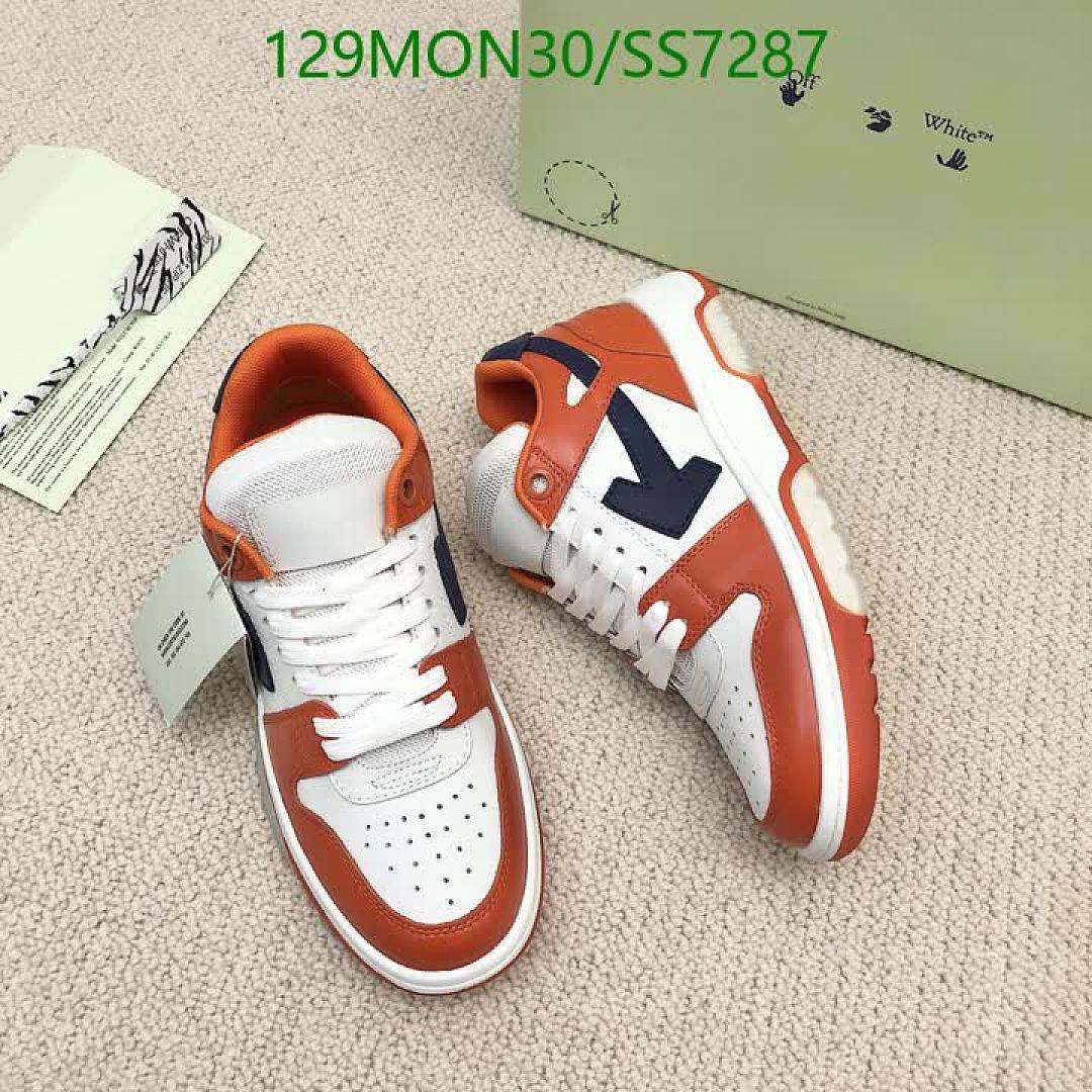 Luxury Shoes-Off-White Code: SS7287 $: 167.7USD