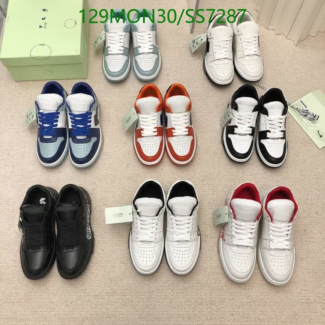 Luxury Shoes-Off-White Code: SS7287 $: 167.7USD