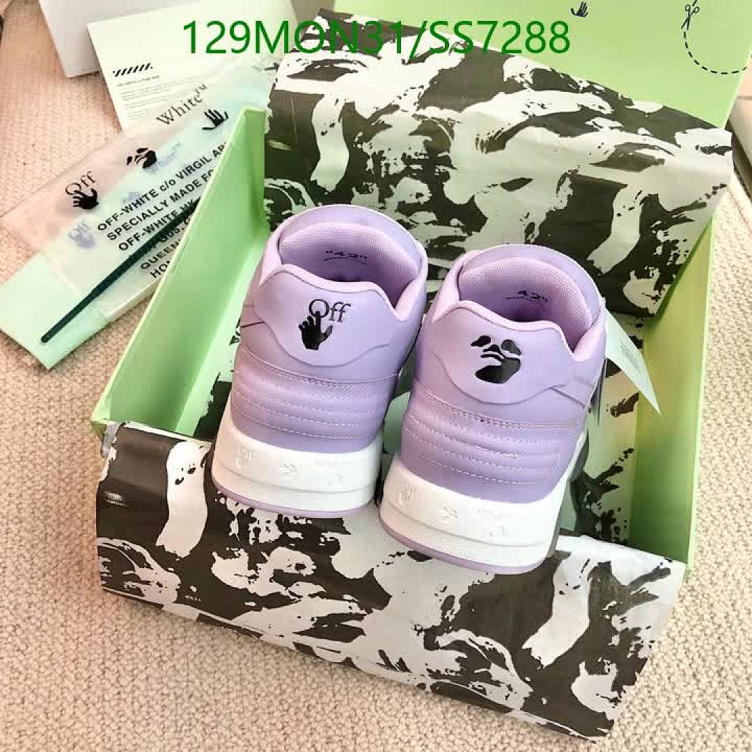 Luxury Shoes-Off-White Code: SS7288 $: 167.7USD