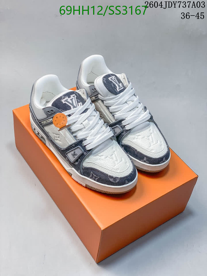 Luxury Shoes-LV Code: SS3167 $: 89.7USD