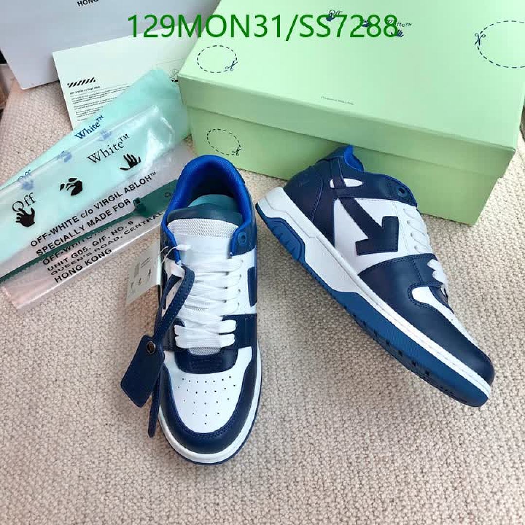 Luxury Shoes-Off-White Code: SS7288 $: 167.7USD