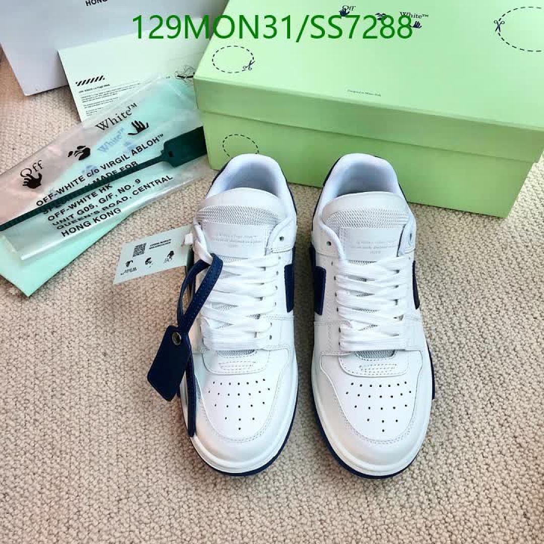 Luxury Shoes-Off-White Code: SS7288 $: 167.7USD