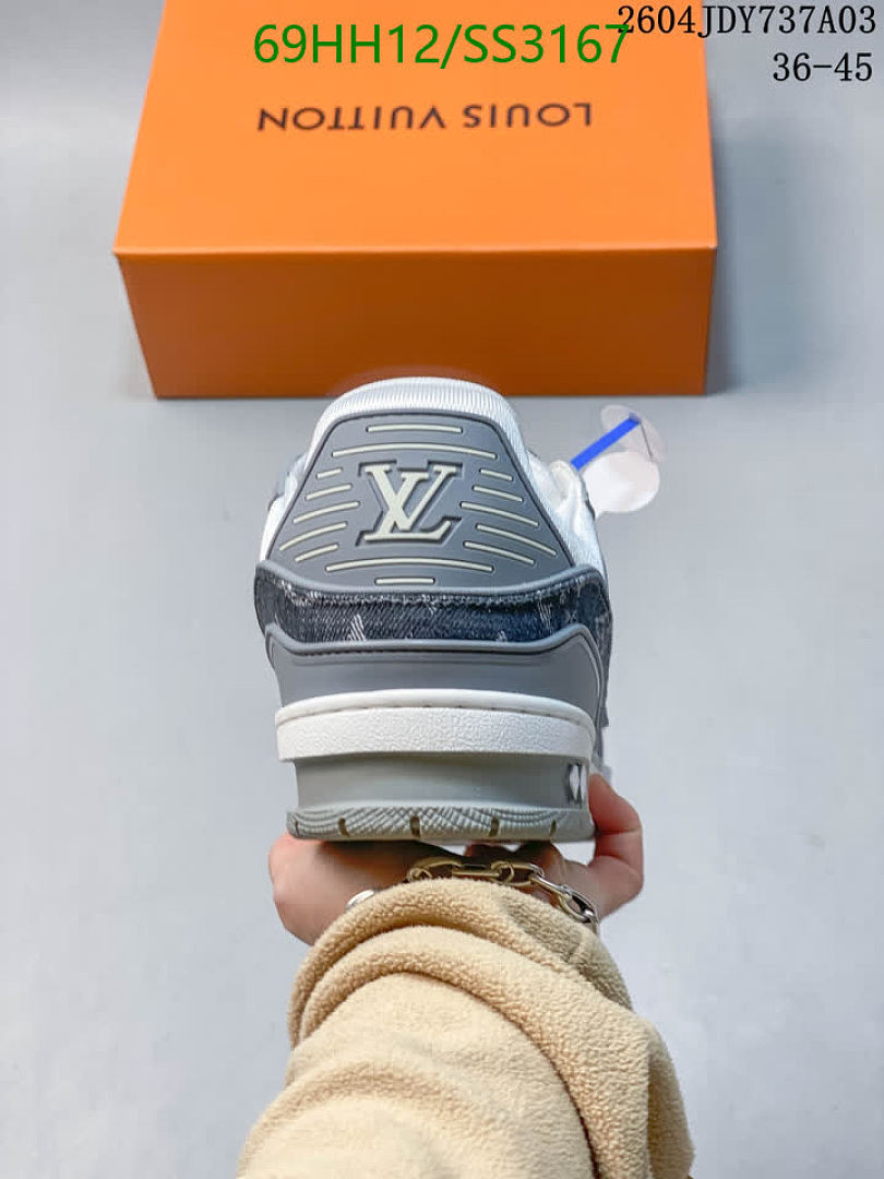 Luxury Shoes-LV Code: SS3167 $: 89.7USD