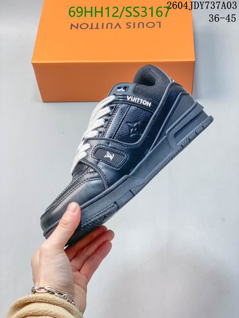 Luxury Shoes-LV Code: SS3167 $: 89.7USD