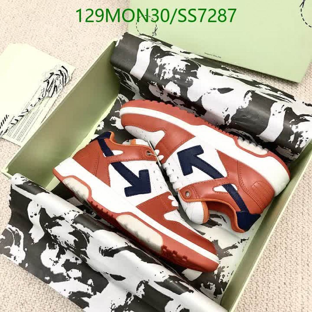 Luxury Shoes-Off-White Code: SS7287 $: 167.7USD