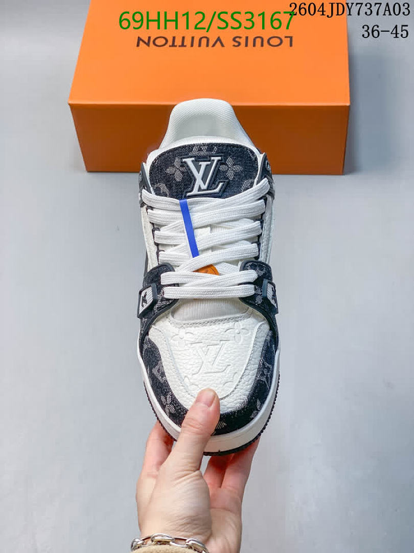 Luxury Shoes-LV Code: SS3167 $: 89.7USD