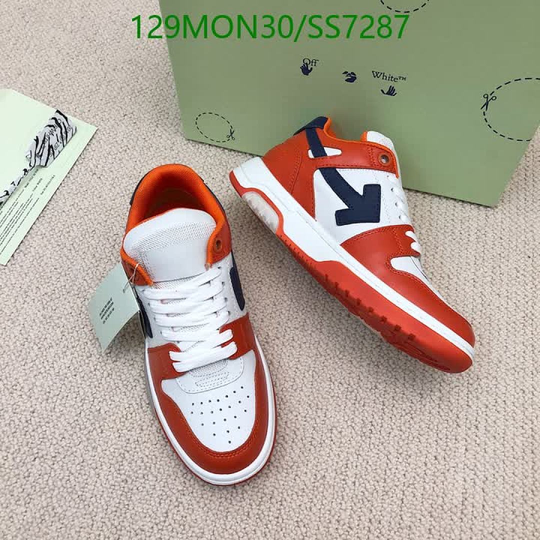 Luxury Shoes-Off-White Code: SS7287 $: 167.7USD