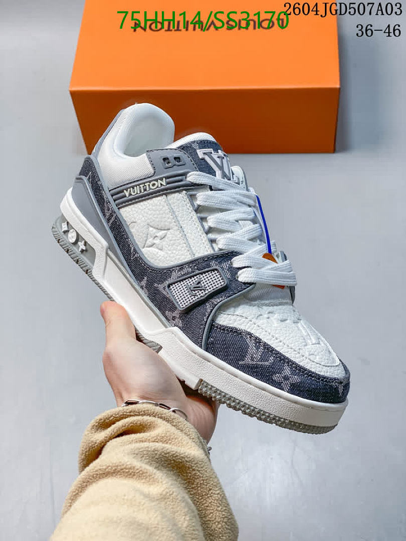 Luxury Shoes-LV Code: SS3170 $: 97.5USD