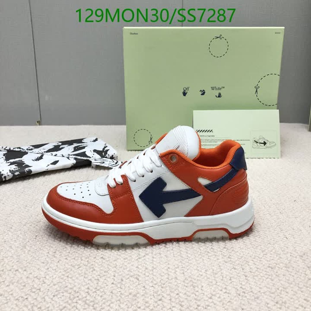 Luxury Shoes-Off-White Code: SS7287 $: 167.7USD
