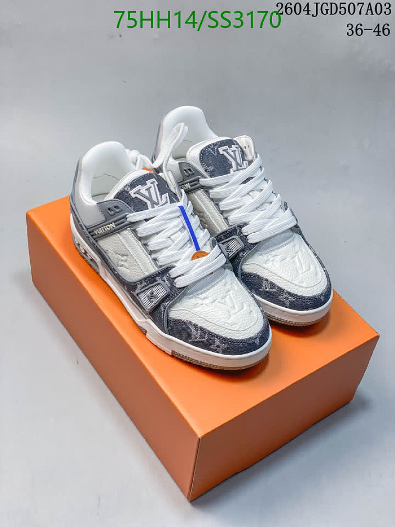 Luxury Shoes-LV Code: SS3170 $: 97.5USD