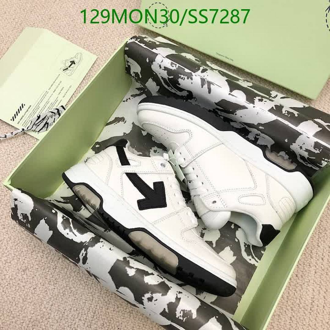 Luxury Shoes-Off-White Code: SS7287 $: 167.7USD