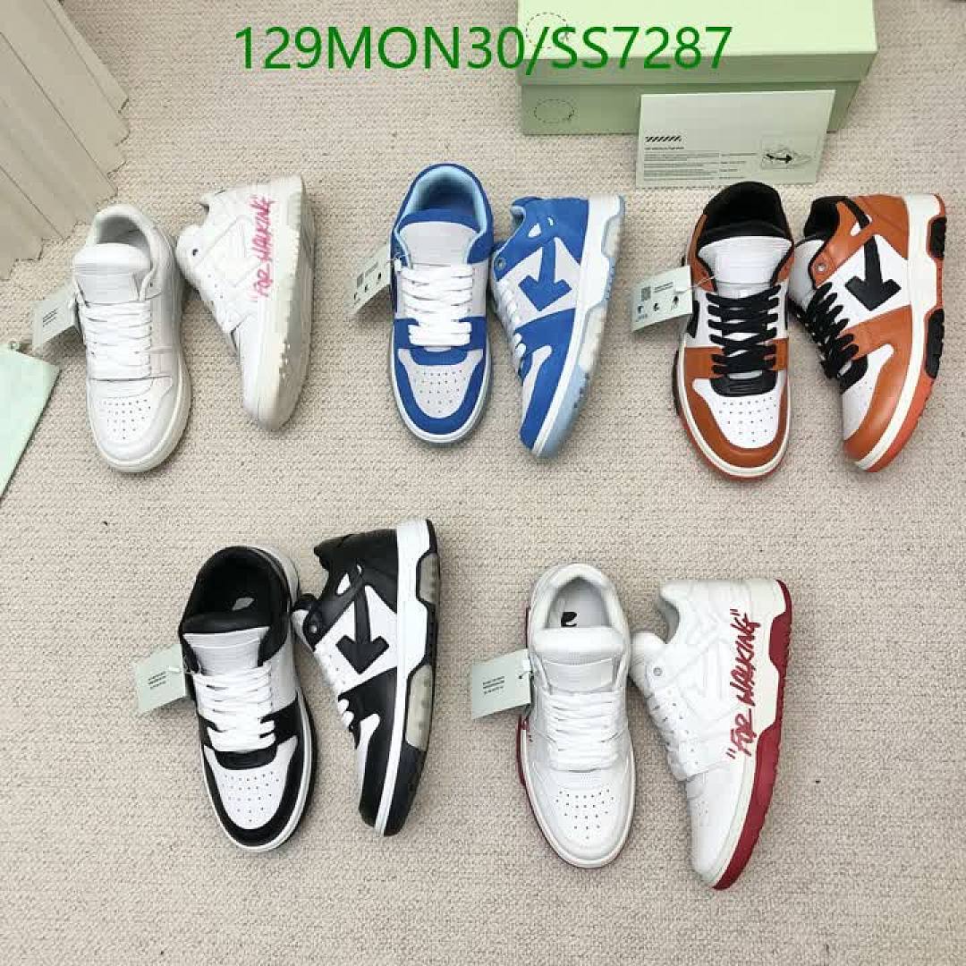 Luxury Shoes-Off-White Code: SS7287 $: 167.7USD