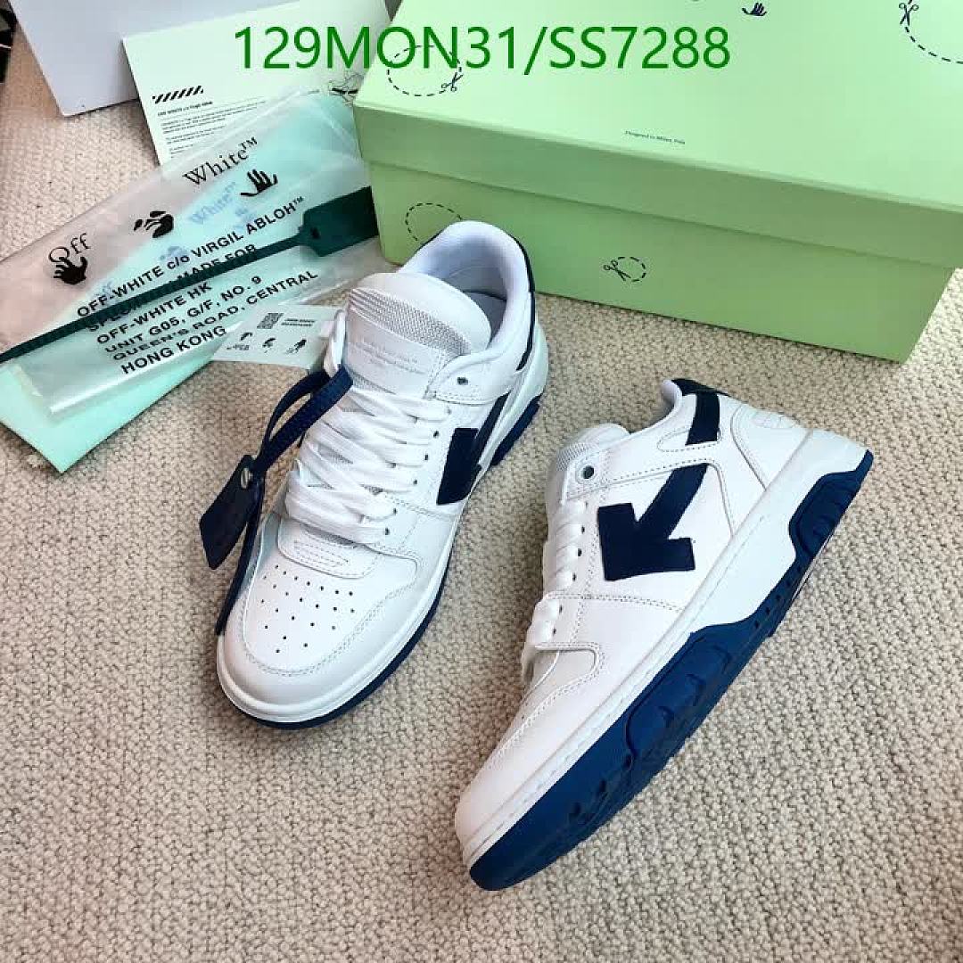 Luxury Shoes-Off-White Code: SS7288 $: 167.7USD
