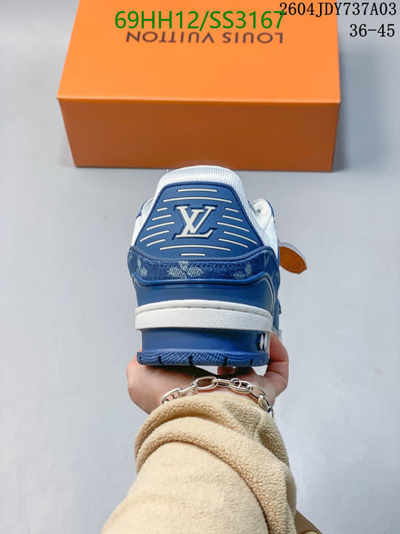 Luxury Shoes-LV Code: SS3167 $: 89.7USD
