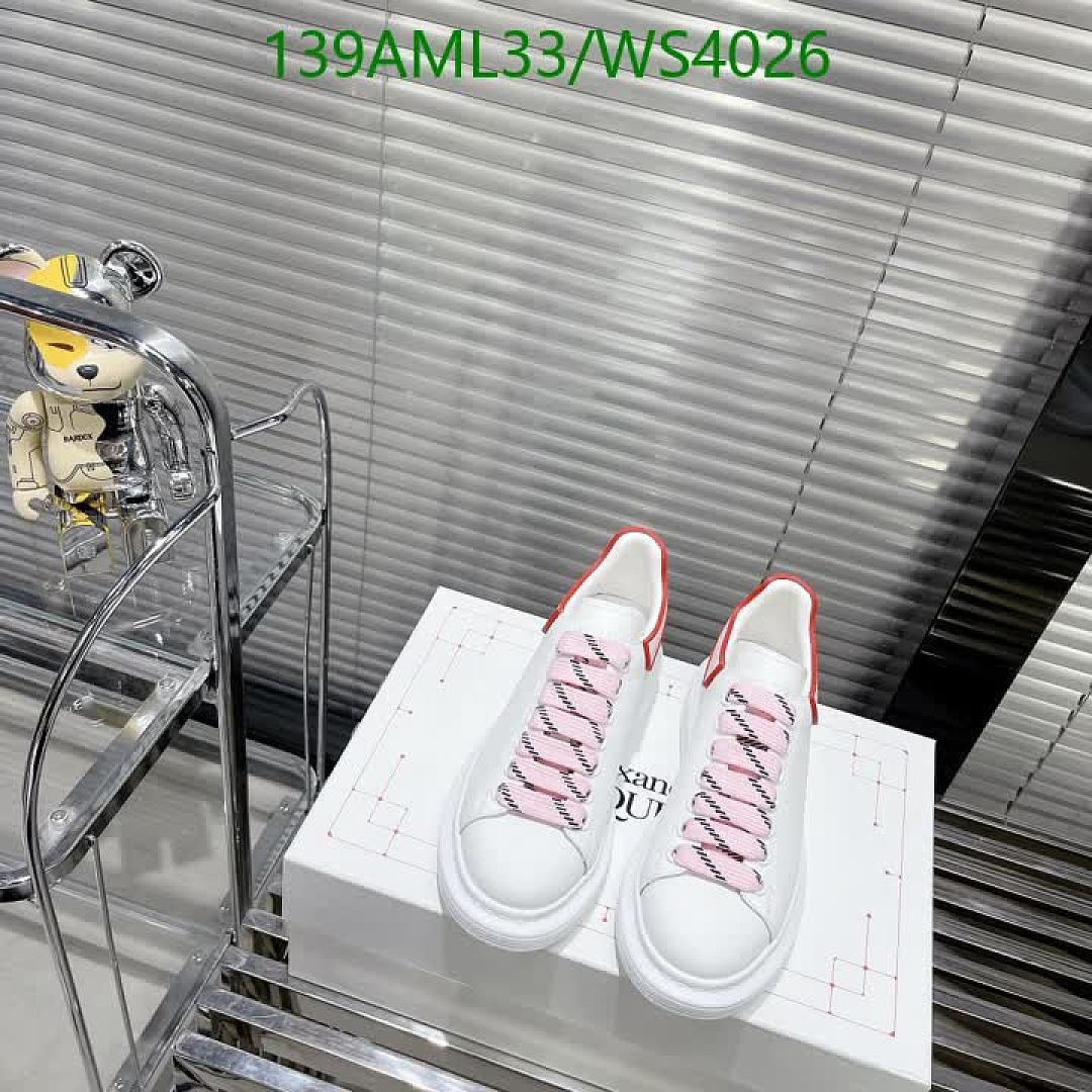 Luxury Shoes-Alexander Mcqueen Code: WS4026 $: 180.7USD