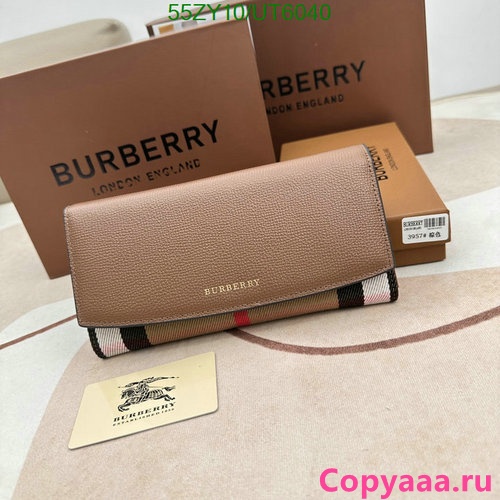 Burberry Bag-(4A)-Wallet- Code: UT6040 $: 55USD