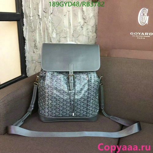 Goyard Bag-(4A)-Backpack- Code: RB3782 $: 189USD