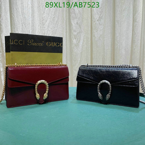 Gucci Bag-(4A)-Dionysus- Code: AB7523 $: 89USD