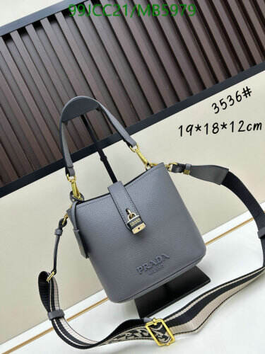 Prada Bag-(4A)-Bucket Bag- Code: MB5979 $: 99USD