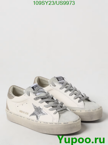 Golden Goose Women's Superstar Leather Upper Low-Top Sneakers in White