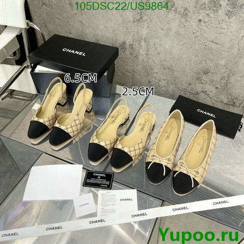 Elegant Chanel Women's Slingback Shoes in Sheepskin - EU34 to EU42