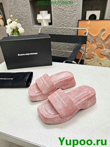 Alexander Wang Women's Platform Slide Sandals - Stylish Comfort, EU35-41