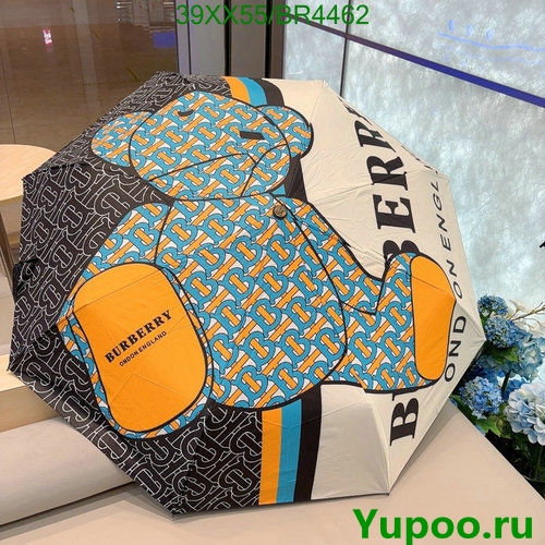 Burberry BR4462 Cute Bear Pattern Umbrella with Box - Stylish & Protective