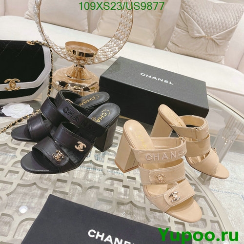 Chanel Women's Sheepskin Heeled Sandals - EU34 to 42 - Stylish and Comfortable