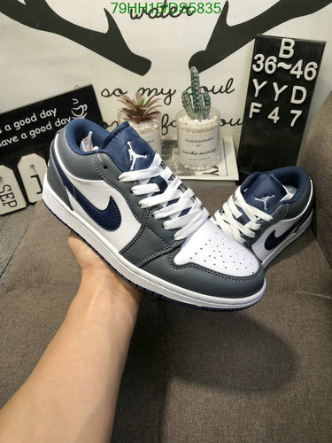 Air Jordan 1 Low Men's Casual Shoes - Leather Sneakers for Everyday Wear