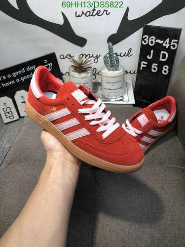 Adidas Unisex Red Suede Trainers with Iconic White Stripes for Everyday Wear
