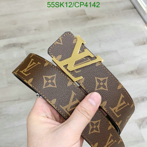 Louis Vuitton Monogram LV Initiales Reversible Belt - Iconic Cowhide Leather