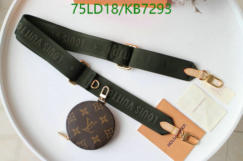 Louis Vuitton Monogram Canvas Multi-Pochette Accessories Bag Strap M44813 1 Louis Vuitton Monogram Canvas Multi-Pochette Accessories Bag Strap M44813