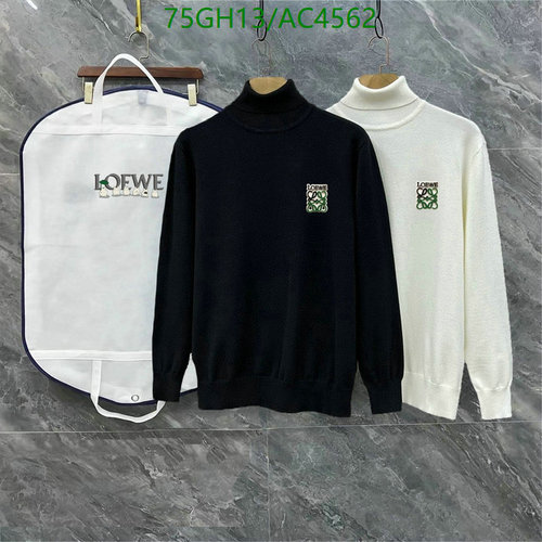 Loewe Unisex Knitted Turtleneck Long Sleeve Sweater