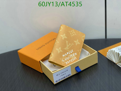 Louis Vuitton Monogram Genuine Leather Wallet - Compact & Stylish