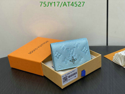Louis Vuitton Genuine Leather Wallet - Compact & Stylish