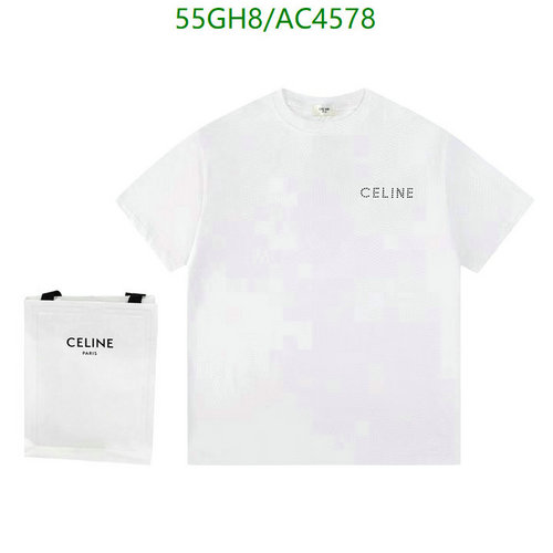 Celinee Cotton Unisex T-Shirt with Paris Logo - XS-L