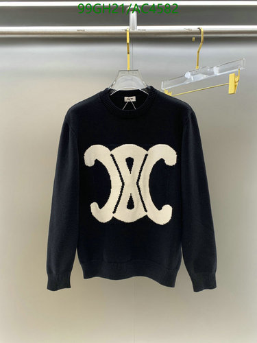 Celinee Knitted Sweater with Iconic Logo - Unisex S-XL