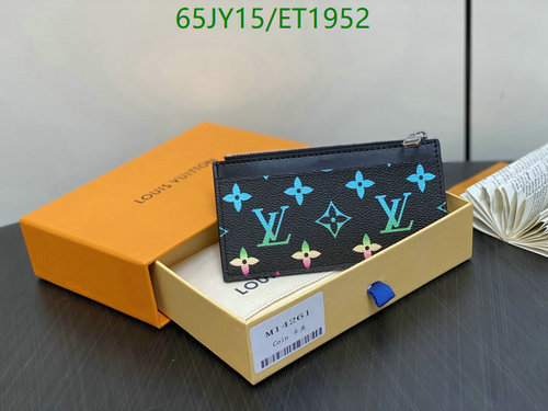Louis Vuitton Multicolor Monogram Genuine Leather Card Holder Wallet
