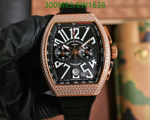 Franck Muller Vanguard Chronograph Watch - Stainless Steel & Diamonds
