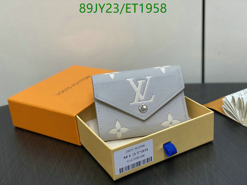 Louis Vuitton Victorine Wallet - Genuine Leather, Compact & Stylish