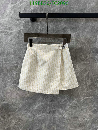 Diorr Women's Logo Print Polyester Skirt - Chic & Stylish