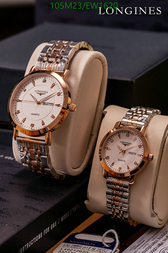 Longines Stainless Steel Quartz Movement Two-Tone Watch