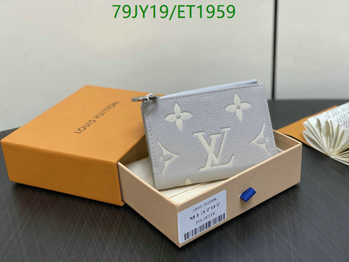 Louis Vuitton Juliette Monogram Wallet - Genuine Leather, Compact Design