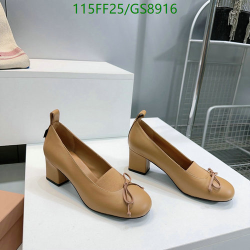 Miu Miu Women's Classic Block Heel Pumps - Sheepskin & Leather Sole