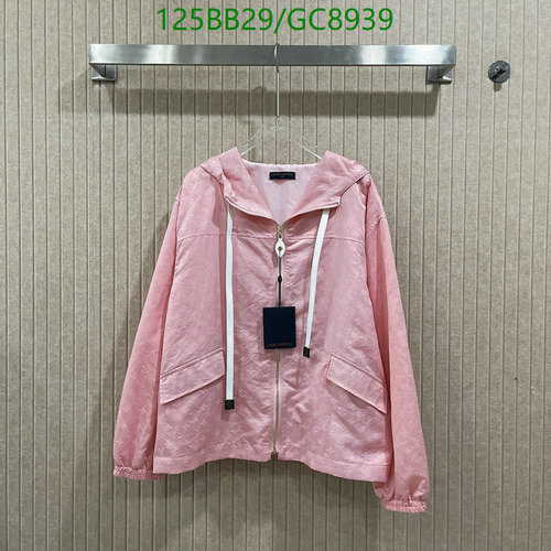 Louis Vuitton Monogram Windbreaker Jacket - Stylish Pink Outerwear for All Seasons