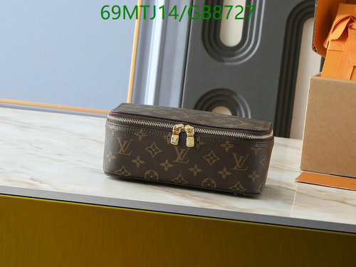 Louis Vuitton Monogram Coated Canvas Toiletry Pouch 22.4cm - Brown