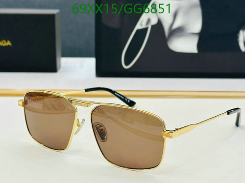 Gucci Aviator Sunglasses for Men - Gold Frame, Brown Lenses