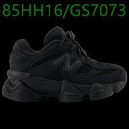 New Balance Men's GS7073 Casual Running Shoes - Black